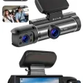  Araç Kamerası Black Box Çift Kameralı Ekranlı Full HD Sürüş Kamerası