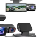  Araç Kamerası Black Box Çift Kameralı Ekranlı Full HD Sürüş Kamerası