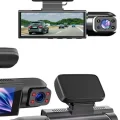  Araç Kamerası Black Box Çift Kameralı Ekranlı Full HD Sürüş Kamerası
