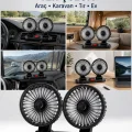 BUĞZ Araç, Karavan ve Tır İçin Çift Fanlı Mini Vantilatör