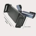 BUĞZ Araç Koltuk Arkası Tablet Tutucu, Telefon Tutucu, Tablet/Telefon Tutucu, 360° iPad Pro 12.9 Mini Air, Galaxy Tab A A7 S7, Switch, Surface, 4,7-12,9 inch ile uyumlu