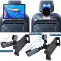  Araç Koltuk Arkası Tablet Tutucu, Telefon Tutucu, Tablet/telefon Tutucu, İpad Pro 12.9 Mini Air, Galaxy Tab A A7 S7, Switch, Surface, 4,7-12,9 İle Uyumlu