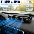 BUĞZ Araç Koltuk Başlığı Soğutucu Fan USB Şarjlı 3 Kademeli Sessiz Boyun Serinletici