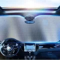  Araç Ön Cam Güneşlik UV ve Isı Koruma Katlanabilir Toyota Corolla Skoda Superb Dacia Duster Ford Focus