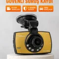 BUĞZ Araç Ön Kamera Full HD Kayıt ve G Sensor Özellikli