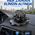 BUĞZ Araç Torpidosu İçin Telefon Tutucu Gizlenebilir Park Telefon Numaralı Stand