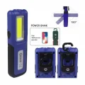 BUĞZ Arm Esen109 Şarjlı Led Fener Mıknatıslı Lamba Powerbank 420 Lumen