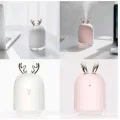  Aromaterapi Hava Nemlendirici Dekoratif USB Şarjlı Tavşan Nemlendirici