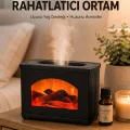 BUĞZ Aromaterapi Uyumlu Ultrasonik Oda Nemlendirici Ayarlanabilir Sis Çıkışlı