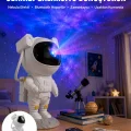 BUĞZ Astronot Bluetooth Hoparlör Gökyüzü Projektör Gece Lambası