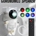  Astronot Görünümlü Projeksiyon Speaker Taşınabilir