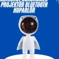BUĞZ Astronot Işık Projektörü Gökkuşağı Projeksiyon Gece Lambası Hediyelik