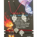 BUĞZ Ateş Su İp Set Kolye