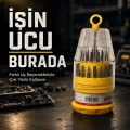 BUĞZ Ateşe Dayanıklı Tornavida Seti Elektronik Tamir İçin Çok Uçlu