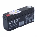 BUĞZ Atex Ax6-3.4 6v 3.4ah Yatay Akü