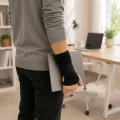 BUĞZ AVUÇ İÇİ METAL DESTEKLİ BİLEKLİK - BUĞZ