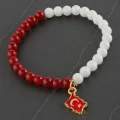 BUĞZ Ay Yıldız Ceyt Doğaltaş Bileklik