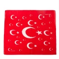 BUĞZ Ay Yıldız Desenli Bandana 50*50