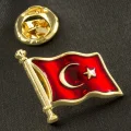 BUĞZ Ay Yıldız Yaka Rozet