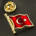 BUĞZ Ay Yıldız Yaka Rozet