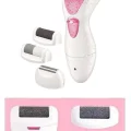  Ayak Törpü Başlıklı Epilatör Aleti 4 Başlıklı Taşınabilir Şarjlı Epilasyon Cihazı