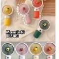BUĞZ Ayaklı mini taşınabilir sessiz el fanı şarjlı masa üstü hava üflemeli metalik vantilatör
