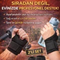 BUĞZ Ayarlanabilir Destekli El Bilekliği 2’li Set – Kadın & Erkek Sağ–Sol Uyumlu Spor ve Günlük Kullanım