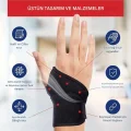  Ayarlanabilir Destekli Kadın&erkek El Bilekliği Sağ & Sol El Uyumlu, Spor Ve Günlük Kullanıma Uygun