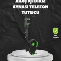 BUĞZ Ayarlanabilir Dikiz Aynası Telefon Tutucu Sağlam ve Şık Tasarım