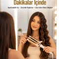 BUĞZ Ayarlanabilir Isı Ayarıyla Profesyonel Bukle Maşası – Hızlı ve Nazik Şekillendirme