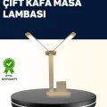  Ayarlanabilir Kısılabilir LED Masa Lambası | Entegre Kalemlik ve Telefon Tutucu Özellikli
