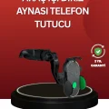BUĞZ Ayarlanabilir Kıskaçlı Dikiz Aynası Telefon Tutucu Tüm Telefonlarla Uyumlu