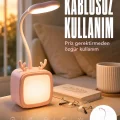 BUĞZ Ayarlanabilir LED Masa Lambası Şarjlı Modern Aydınlatma