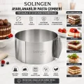 BUĞZ Ayarlanabilir Metal Kek Kalıp 16-34cm Bx40