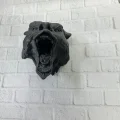 BUĞZ Ayı Tasarım Siyah 3D Duvar Heykeli - Lisinya