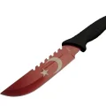 BUĞZ Ayyıldız Mf033 Rd Kırmızı Av Bıçağı 31cm - Testere Detaylı Bıçak, Oluklu, Kılıflı, Plastik Sap