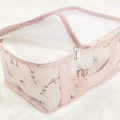 BUĞZ Baby 6lı Desenli Fileli Bavul Valiz İçi Düzenleyici Çok Amaçlı Organizer (pembe) ( BUĞZ )