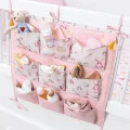 BUĞZ Baby 9 Cepli Bağlamalı Beşik Kenarı Düzenleyici (pembe)