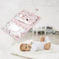  Baby Kullanımı Kolay Desenli Alt Bakım Çantası (pembe)