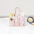 BUĞZ Baby Kullanımı Kolay Desenli Taşınabilir Bakım Çantası (pembe) ( BUĞZ )