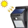 BUĞZ Bahçe Aydınlatması Güneş Enerjili Led Işık Lamba Sensörlü Dekoratif Yeni Nesil
