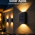 BUĞZ Bahçe Aydınlatması Solar Güneş Enerjili Dekoratik Led Işıklı Lamba