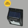 BUĞZ Bahçe ve Dış Mekanlar İçin Güneş Enerjili 20 LED Hareket Sensörlü Lamba Yeni Nesil