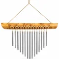 BUĞZ Bambu Metal Çubuklu Rüzgar Çanı No:1047