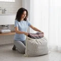 BUĞZ Battal Boy 120x150 cm Mont ve perde Yıkama Filesi–Extra Büyük, Dayanıklı, Nefes Alabilir Çamaşır Koruma Torbası