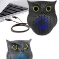  Baykuş Görünümlü Işıklı Bluetooth Speaker Bluetooth Hoparlör