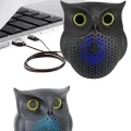  Baykuş Görünümlü Işıklı Bluetooth Speaker Bluetooth Hoparlör