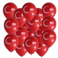 BUĞZ Bayraklı Balon 12inc 100 Parça Bx40