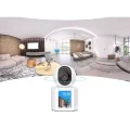 BUĞZ Bebek odası kamerası LCD ekranlı 1080P IP beyaz 2 yıl garantili gece görüşlü - Var Canlı İzleme
