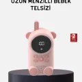 BUĞZ Bebek Telsizi LCD Ekran VOX İki Yönlü İletişim USB Şarj Hafif
